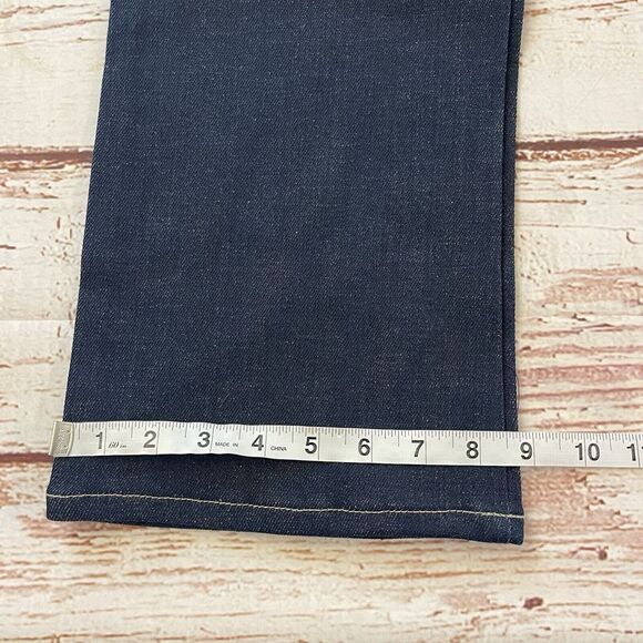 Vintage 70s Sears Action Blues Flex Jeans Denim Women's 12 Petite Inseam 32" - Picture 4 of 16